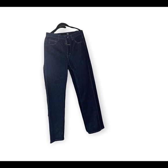 Marithé Francois Girbaud Dark Wash Straight Leg Jeans, SZ 30 - Picture 4 of 7